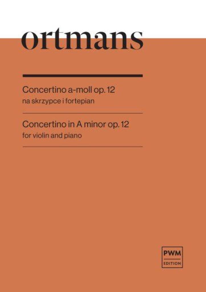 Concertino In A Minor Op. 12